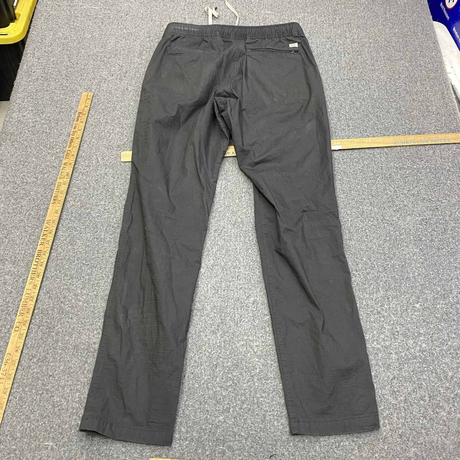 vuori duraterra ripstop drawstring stretch cargo pocket pants