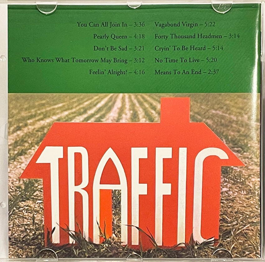 限定高音質モービルフィデリティー盤】トラフィック 【公式通販】