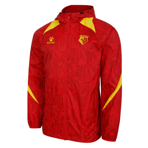 Watford FC 24/25 Adults Red Rain Jacket - Picture 2 of 3