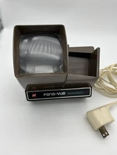 Vintage GAF PANA-VUE AUTOMATIC Lighted, 2X2 Slide Viewer TESTED