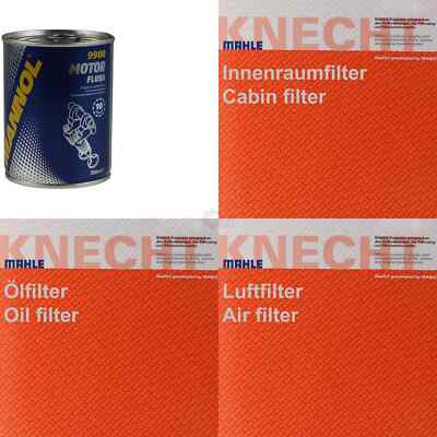 MAHLE / KNECHT Inspektionspaket Filter Set SCT Motor Flush Motorspülung 11607787