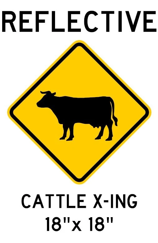 Cattle Vinyl Decal Sticker V106
