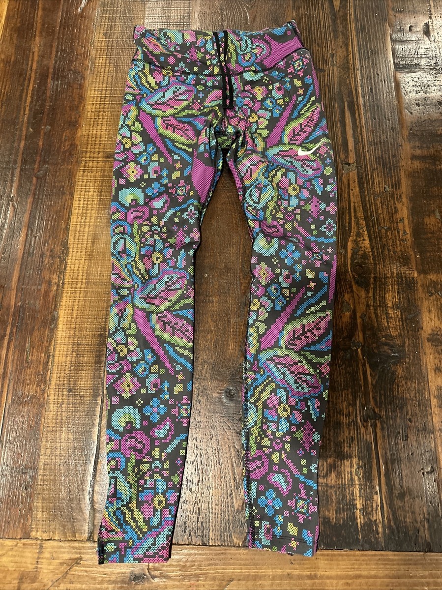nike multicolor leggings
