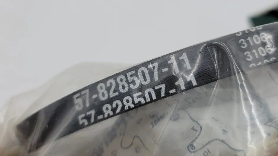 Quicksilver Mercury 57-828507 11 Alternator Belt OEM/Genuine | eBay