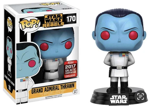 GRAND ADMIRAL THRAWN #170 (2017 GALACTIC CONVENTION STICKER) (STAR WARS) FUNKO P