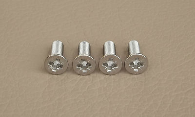 2x M4x12 Titanium Clutch Reservoir Cap Screws For Kawasaki ZX-9R