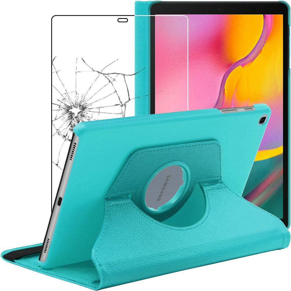 Étui Premium pour Samsung Galaxy Tab A 10.1 T510 Housse Fine et Écran Trempé