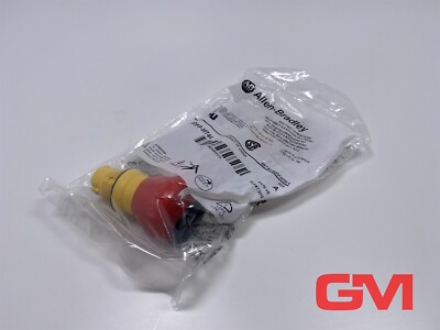 Allen-Bradley Druckknopf 800FP-MT44 push button red Ser. A 40mm rot Notaustaster