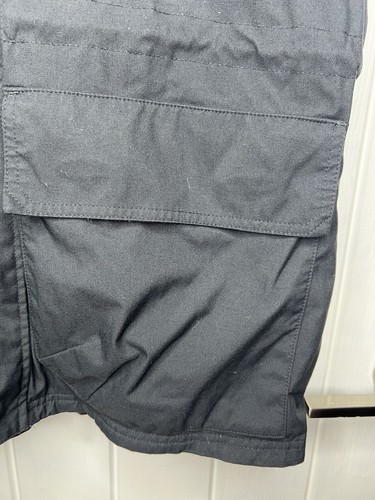 Vintage Nike Jacket Mens Large Black Sportwear Silver Label Utility Pockets Long - Picture 8 of 23