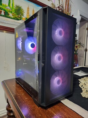 T2M Gaming PC Ryzen 7 3700X 3.6Ghz 16GB DDR4 Radeon RX 6600 1TB SSD Wi-Fi W11H