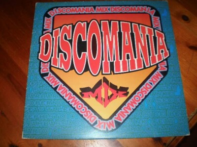 DISCOMANIA MIX - Compilation 16 Tracks - Disc Long Playing 33 Runden - RTI MUSIC - 1993