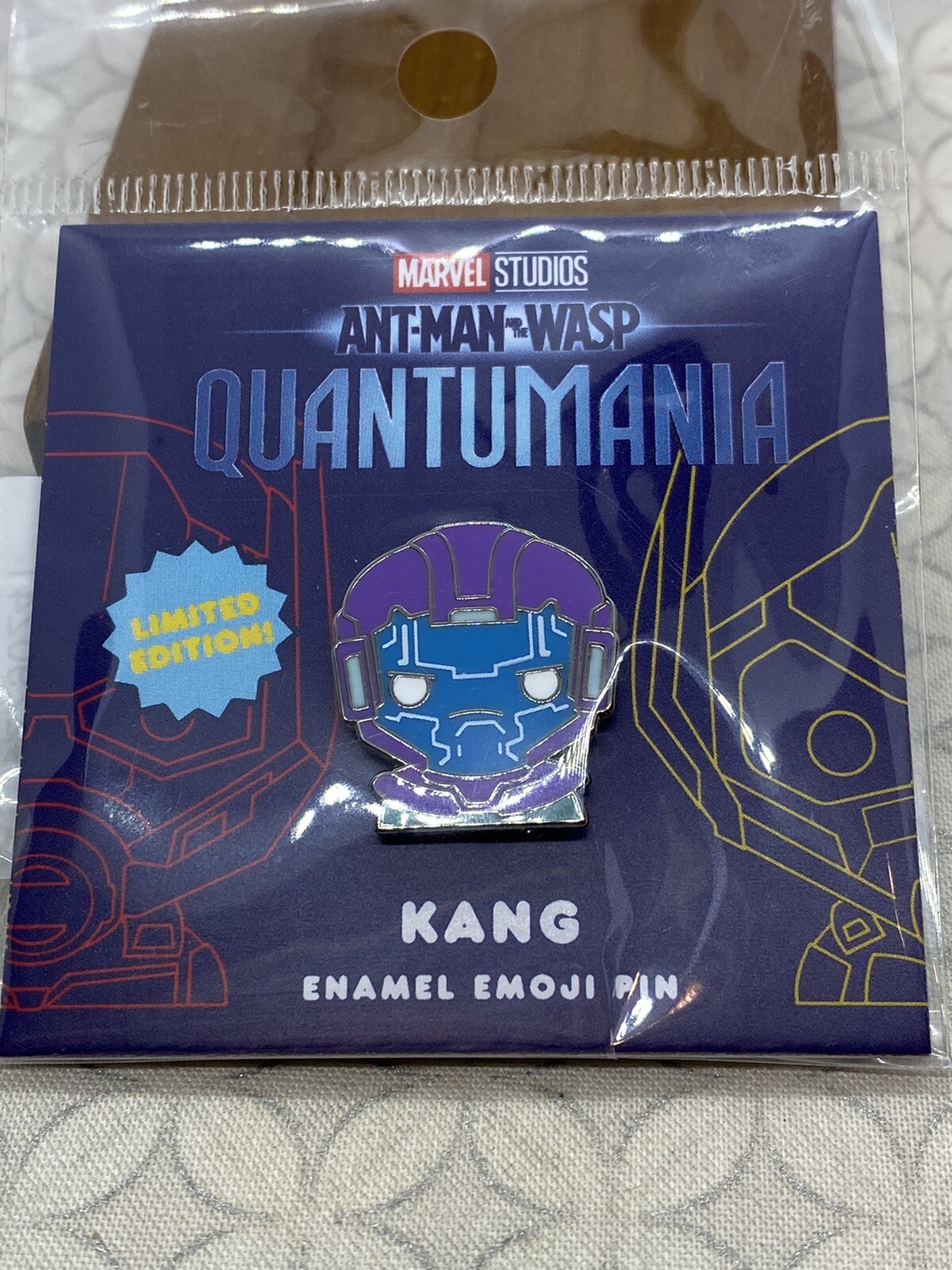 100% SOFT x MARVEL limited edition pin Ant-Man and the Wasp: Quantumania Kang