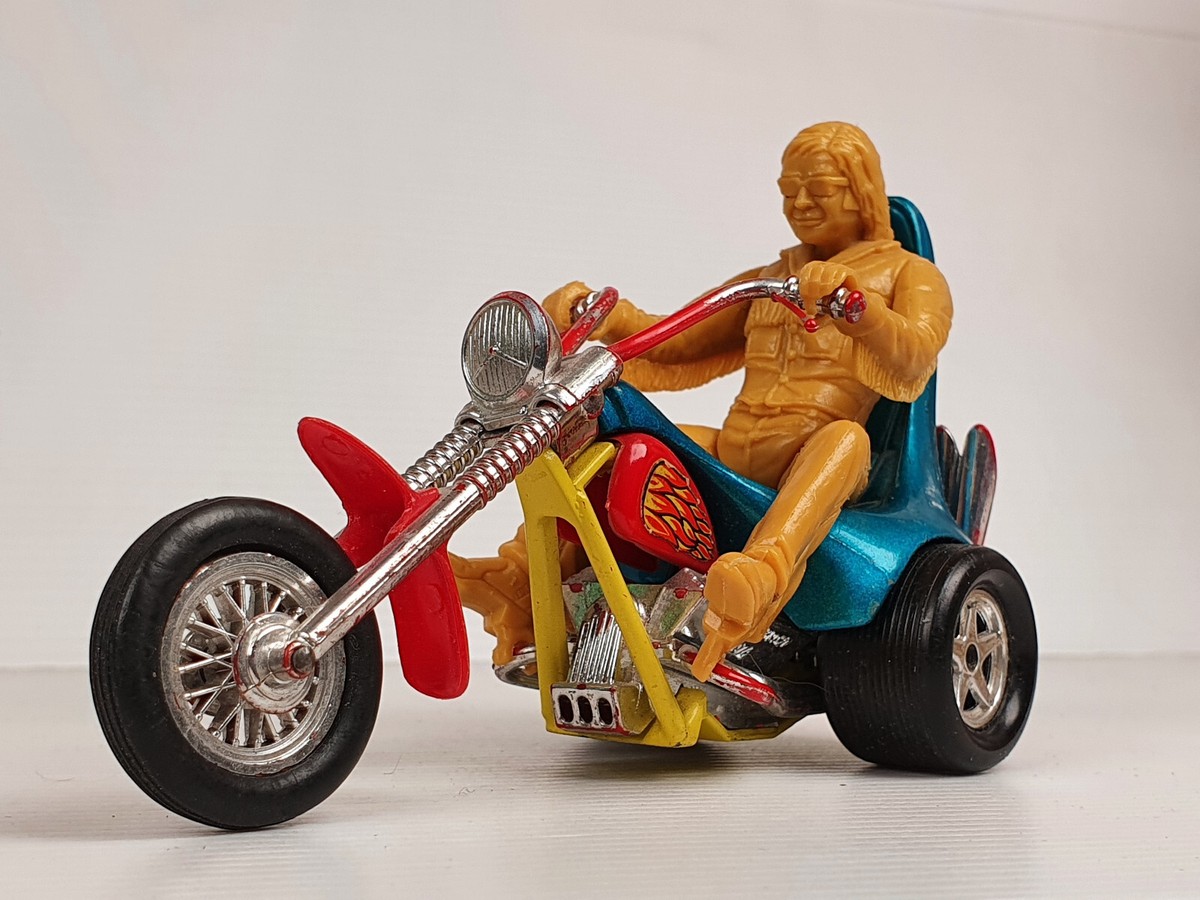 スピードキングライダーmatchbox speed king k47 Matchbox Speedkings K-47 Easy Rider Trike Motorrad mit Fahrer