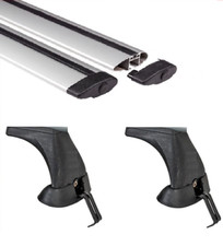 Dachträger Dyn Stangen M0K1 120cm (Paar) für Alfa Romeo 166 Saloon (98-07)