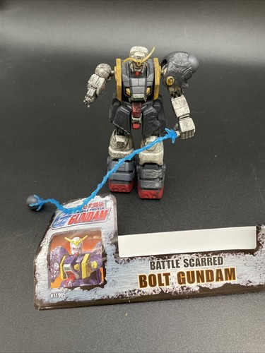 Bolt Gundam Figure Bandai Scarred Mobile Fighter Loose Incomplete Vintage Anime - Picture 3 of 10
