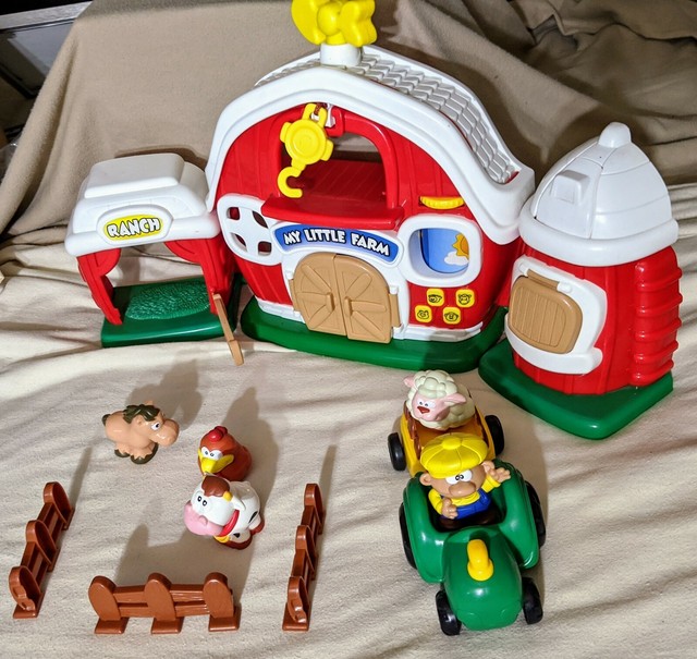 funtime tractor farm playset