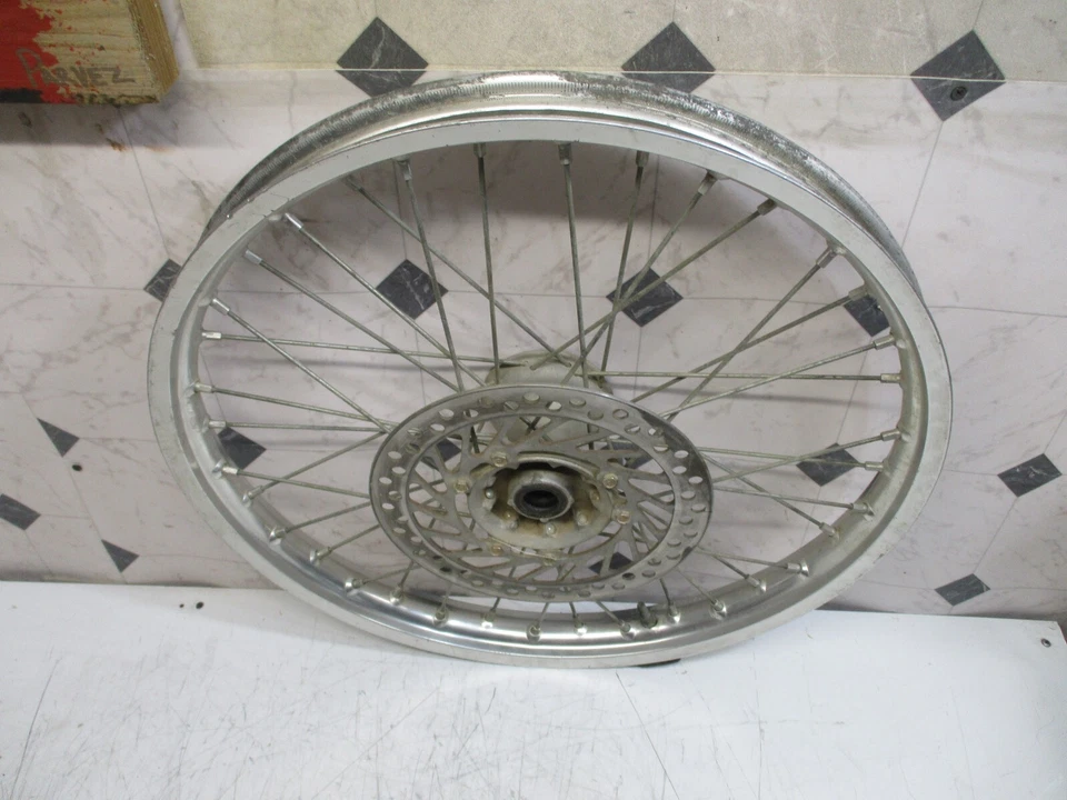 Disco freno buje llanta delantera 21x1,60 ajuste: Honda cr250r cr 250 r 2003 03. Foto 3 de 4