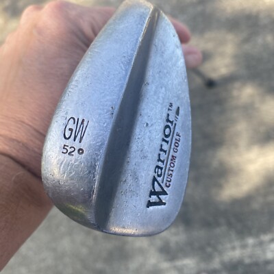 Warrior Custom Golf Gap Wedge 52 DEG RH  36'' Regular Steel Right Hand