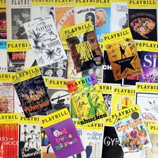HoliBay! Random 20 Playbill Bundle with 1 Signed Playbill B