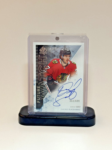 David Gust #RFWA-GU 2023 SP Authentic 2013 Retro Future Watch Auto card