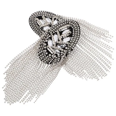 Rhinestone Shoulder Tassel Costume Accessory Men Accessories Jeweled Epaulets - Image 1 of 4