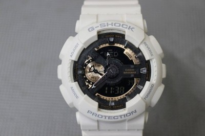 Casio G-SHOCK G-Shock GA-110RG-7AJF Rose Gold Watch White