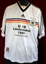 Trikot Deutschland 1998/2000  HOME  U19 Länderpokal 1999 Größe XL