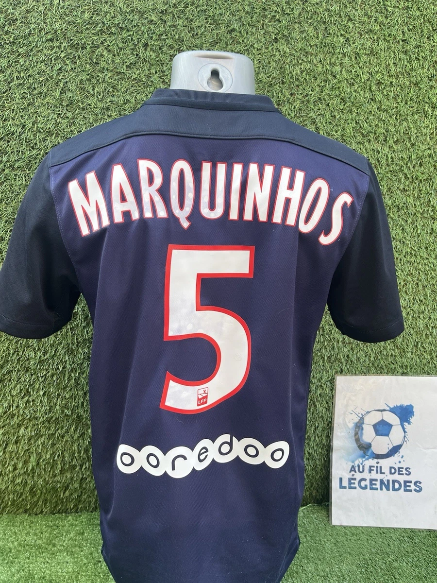 PSG PARIS SAINT-GERMAIN 2015/2016 HOME FOOTBALL SHIRT #11 DI MARIA JERSEY SIZE S