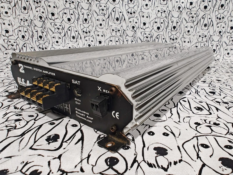 RARE US AMPS USA-1000X "JL" MADE IN USA FOR JL AUDIO SUBS SIGNED BY DIRK ECKER - Image 4 of 4