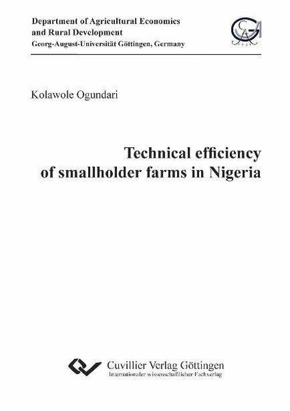 Technical Efficiency Of Smallholder Farms In Nigeria Kolawole Ogundari-image