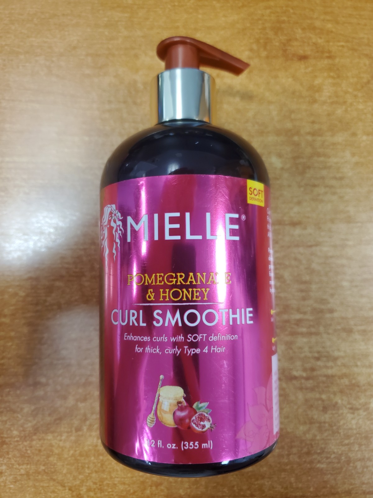 Mielle Pomegrante & Honey Curl Enhancing Smoothie 12 oz. E13D