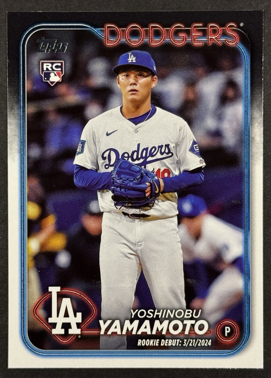 Yoshinobu Yamamoto 2024 Topps Update Series - Rookie Debut #US149 (RC)