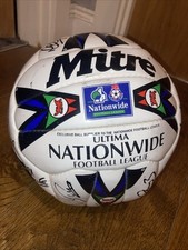Mitre Ultima Football Nationwide Football League *SUPER RARE* Vintage Replica