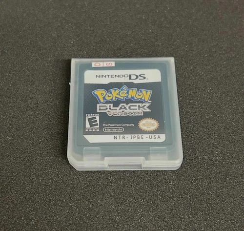 Pokemon Black Version for Nintendo DS NDS 3DS US Game Card 2011 US Mint Sale