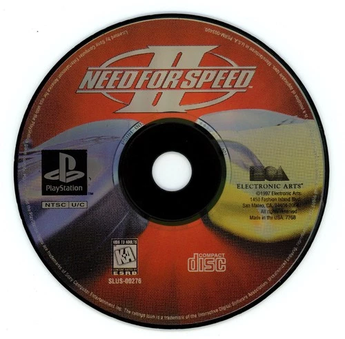 Need For Speed II (Sony Playstation 1, 1997) TESTED