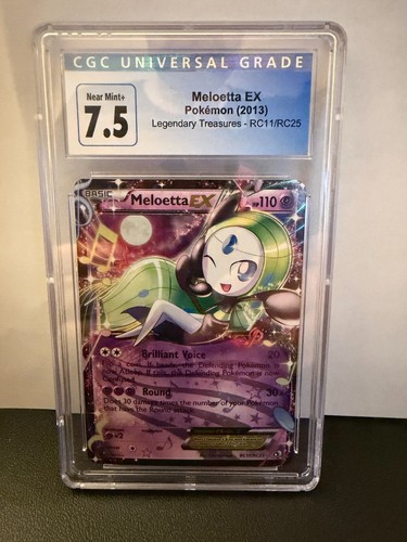 Meloetta-EX graded CGC 7.5 for sale on eBay