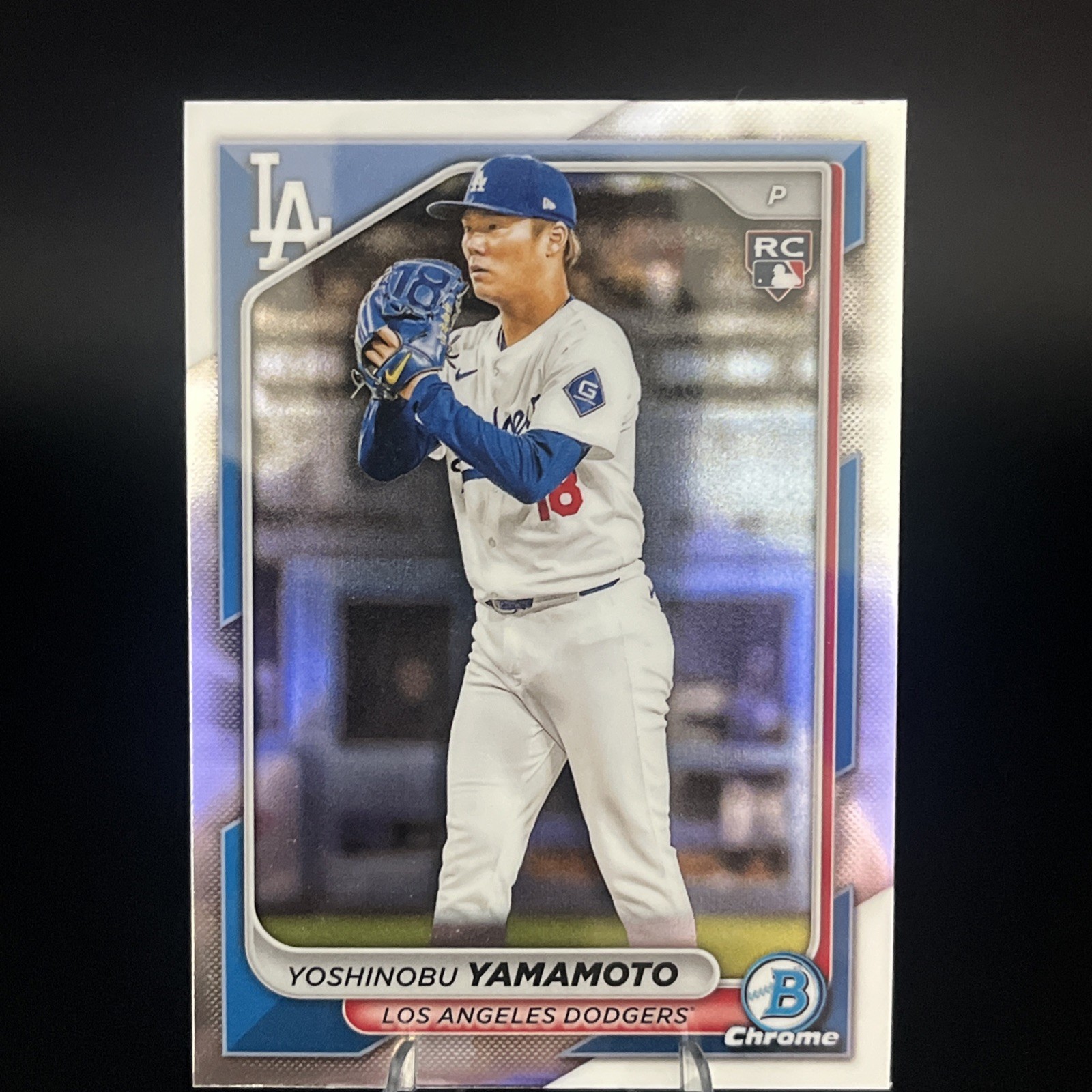 2024 Bowman Chrome - Yoshinobu Yamamoto #73 (RC)
