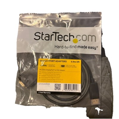 Startech 3ft Active DisplayPort to VGA Adapter Cable - 1080p Video DP2VGAMM3B