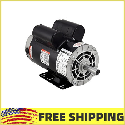 2/3/3.7/5 HP SPL Electric Air Compressor Motor 56 Frame 3450 RPM 7/8'',5/8'' Shaft