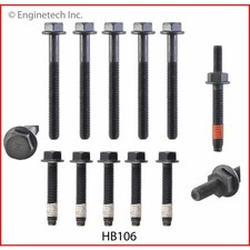 Enginetech Head Bolt Set Hb106 Hex Head For Ford 302 Sbf 1 Reqd Per Head Enginetech Head Bolt Set Hb106 Hex Head For Ford 302 Sbf 1 Reqd Per Head
