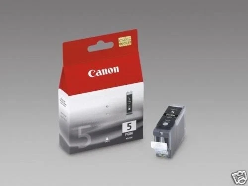 Original Canon PGI-5BK (5 PGBK) Noir Cartouche d’Encre 26 ml - Photo 1/1
