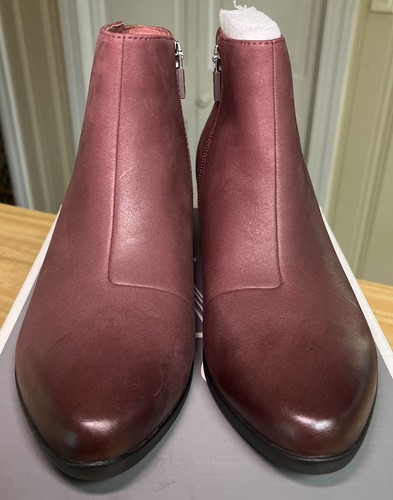 NEW Women’s Dansko Serenity Waterproof Leather Boots, sz 38 (7.5-8), Color-Wine - Picture 4 of 16