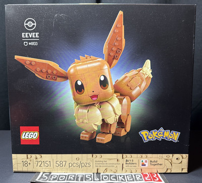 LEGO (72151) Pokemon - Eevee - Kanto Collection 587 pcs. SEALED