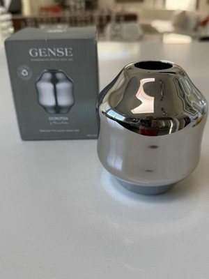 NIB.  Gense Dorotea Vase, designed by Monica Förster.  Stainless Steel