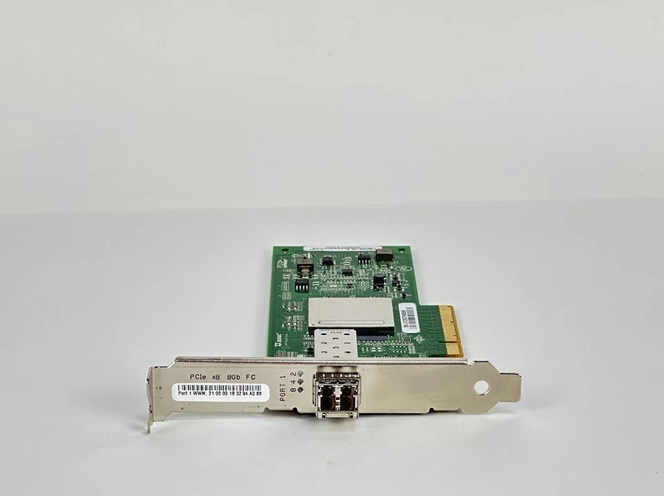 QLogic QLE2560 8Gb Single Port FC PCI-e HBA Full Height w/ 8G SFP+ FH - Image 4 of 4