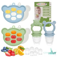 Baby Popsicle Molds  Baby Fruit Feeder 6 Pack Infant Food Feeder Set New