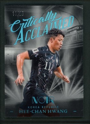 2024-25 HEE CHAN HWANG 14/25 PANINI NOIR FIFA CRITICALLY ACCLAIMED
