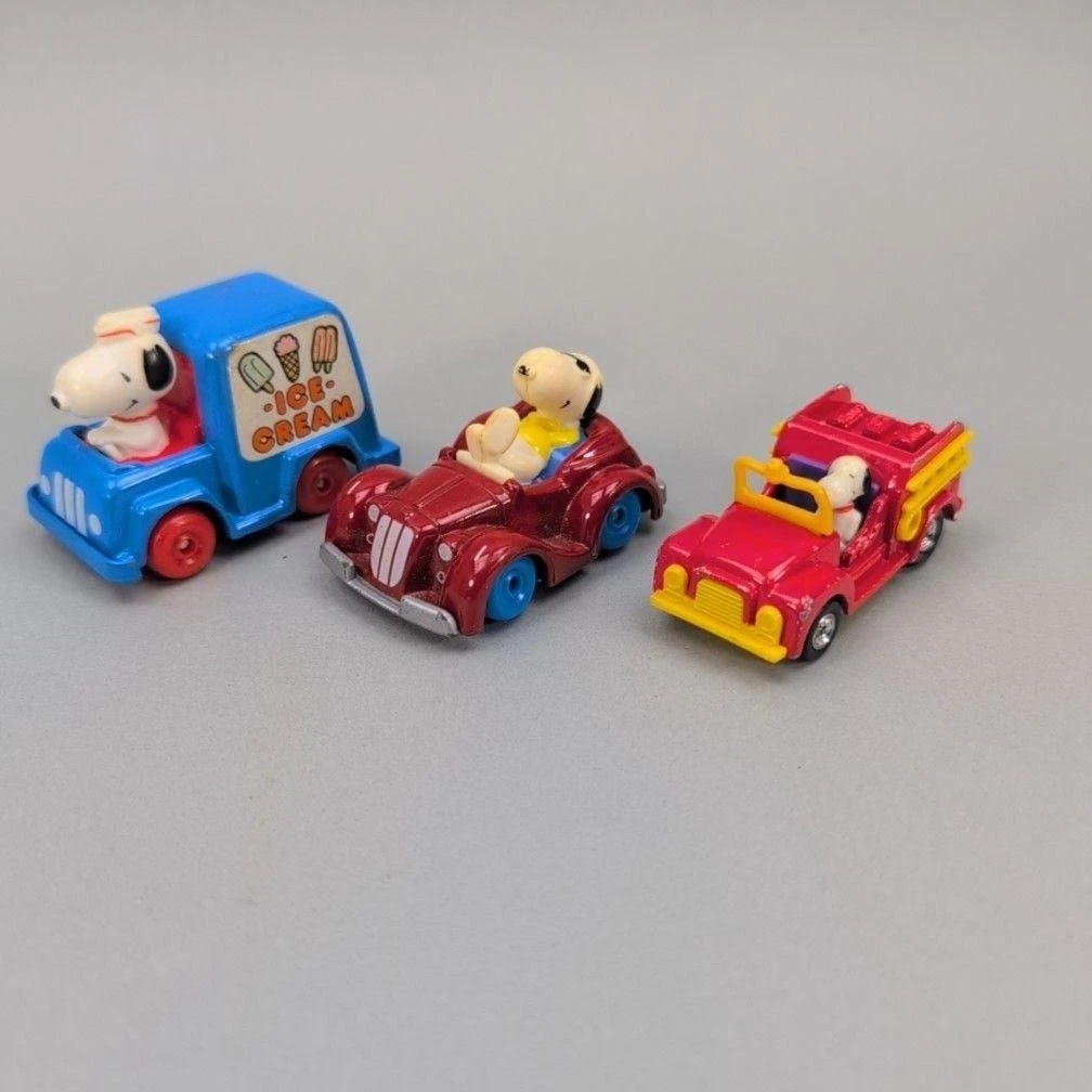 Snoopy Diecast Car In Vintage Manufacture Diecast Cars, Trucks