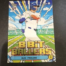 Topps 2026 8 Bit Ballers Alex Freeland Los Angeles Dodgers Rookie 8B-21