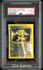 PSA 10 GEM MINT Electabuzz 1 Best of Game SEALED Pack of 8 Pokemon Cards